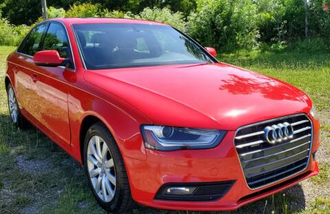 2013 Audi A4 for sale at GOLDEN RULE AUTO in Newark OH