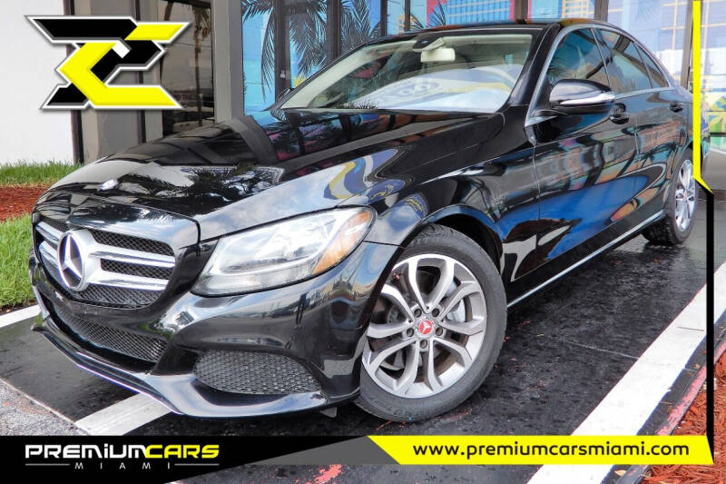 2015 Mercedes-Benz C-Class for sale at Premium Cars of Miami in Miami FL