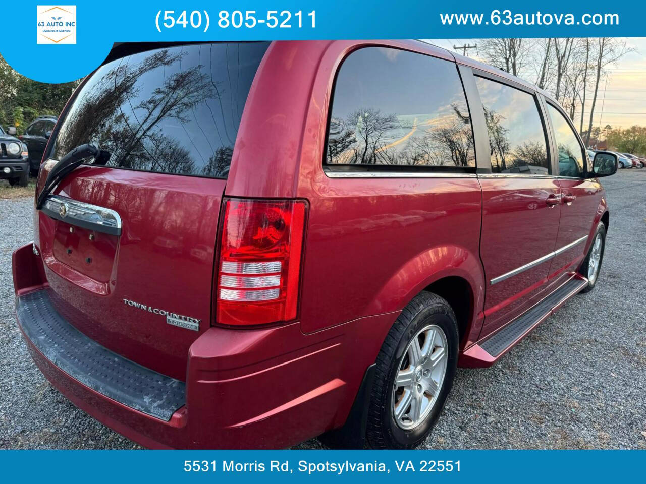 2009 Chrysler Town and Country for sale at 63 Auto Inc in Spotsylvania, VA