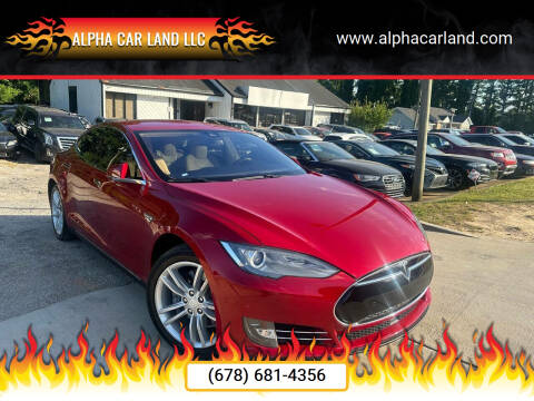 2014 Tesla Model S for sale at Alpha Car Land LLC in Snellville GA