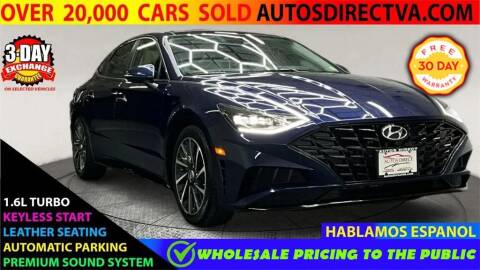 2020 Hyundai Sonata for sale at AUTOS DIRECT OF FREDERICKSBURG in Fredericksburg VA