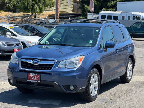 2014 Subaru Forester for sale at Apex Motors Inc. in Tacoma WA