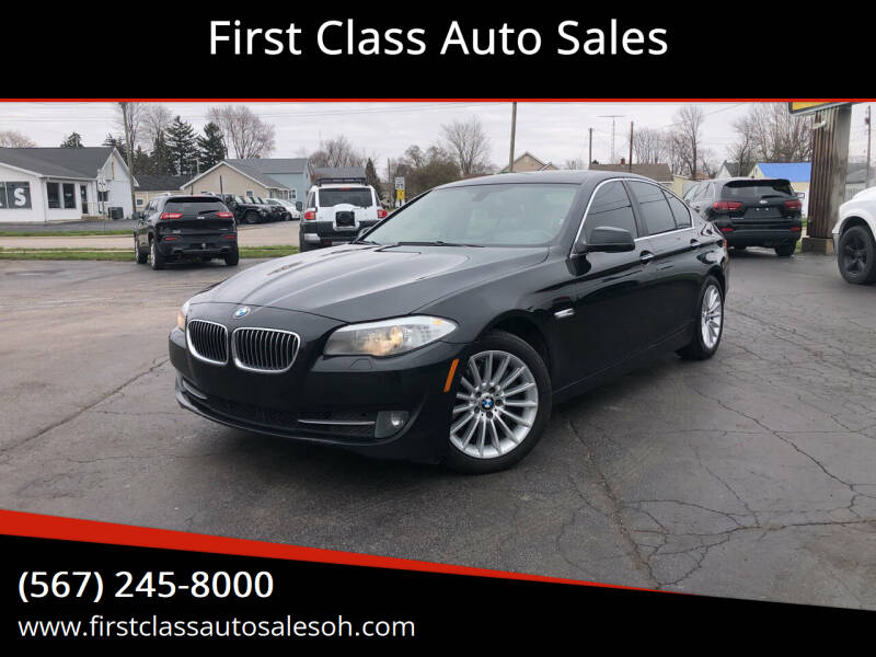 2013 BMW 5 Series for sale at First Class Auto Sales in Fostoria OH