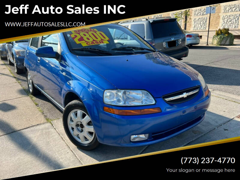2005 Chevrolet Aveo for sale at Jeff Auto Sales INC in Chicago IL