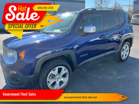 2016 Jeep Renegade for sale at Government Fleet Sales in Kansas City MO