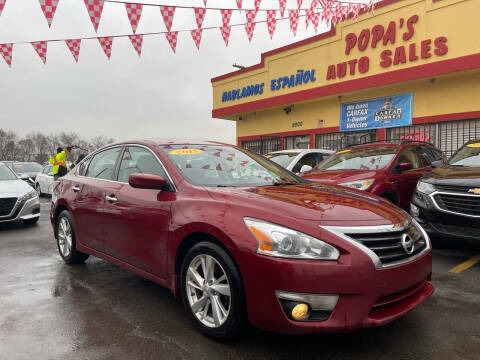 2015 Nissan Altima for sale at Popas Auto Sales in Detroit MI