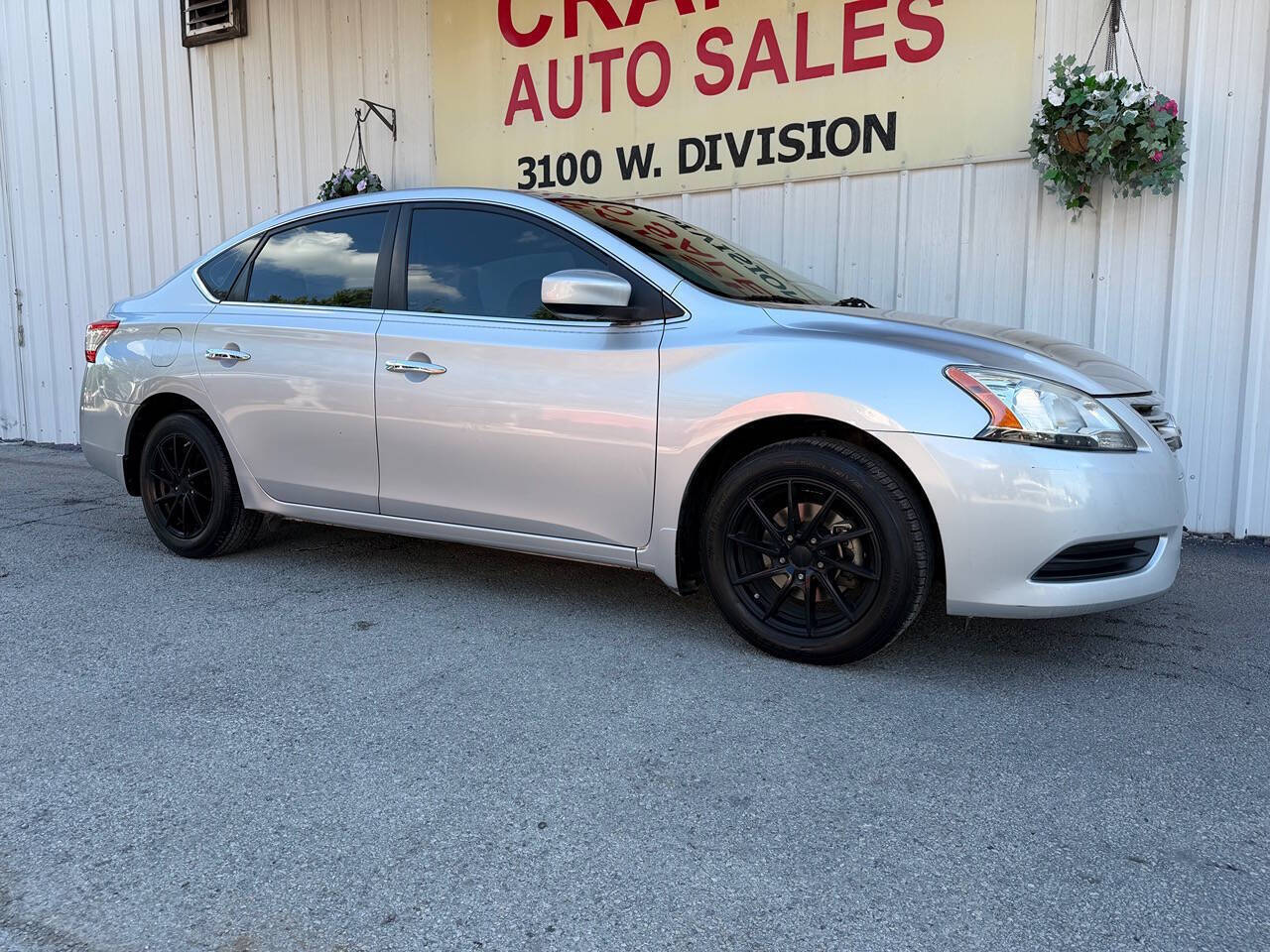 Silver 2013 Nissan Sentra SV SV 4dr Sedan 2