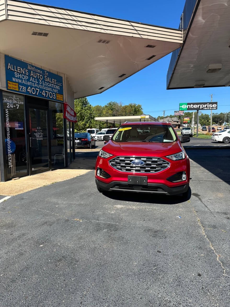 2020 Ford Edge for sale at Michael Johnson @ Allens Auto Sales Hopkinsville in Hopkinsville, KY