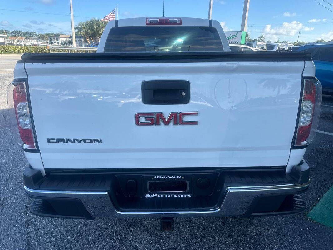 2015 GMC Canyon for sale at Tropical Auto Sales in North Palm Beach, FL