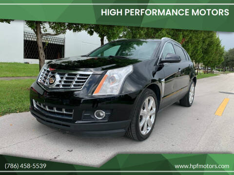 2013 Cadillac SRX for sale at HIGH PERFORMANCE MOTORS in Hollywood FL