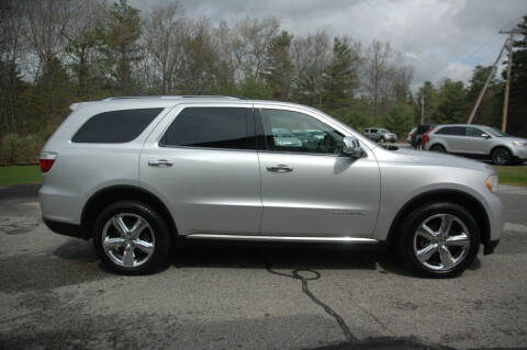 2013 Dodge Durango for sale at Bruce H Richardson Auto Sales in Windham NH