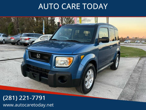 2006 Honda Element for sale at AUTO CARE TODAY in Spring TX