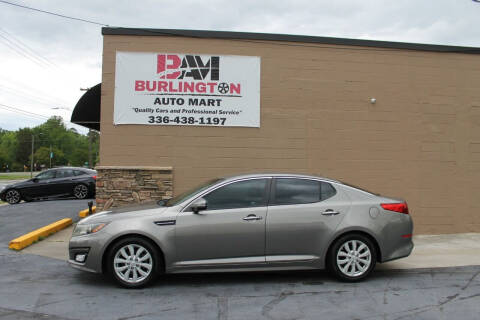2014 Kia Optima for sale at Burlington Auto Mart in Burlington NC