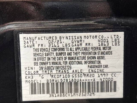 2021 Nissan Sentra SV