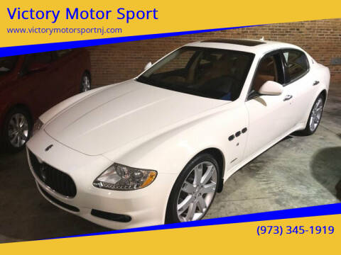 2009 Maserati Quattroporte for sale at Victory Motor Sport in Paterson NJ