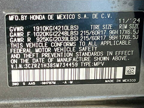 2025 Honda HR-V LX