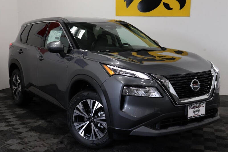 Used 2021 Nissan Rogue SV with VIN 5N1AT3BB1MC738322 for sale in Iowa City, IA