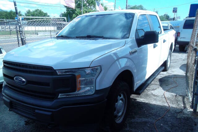 Used 2018 Ford F-150 XL with VIN 1FTFW1E50JKF26993 for sale in Tampa, FL