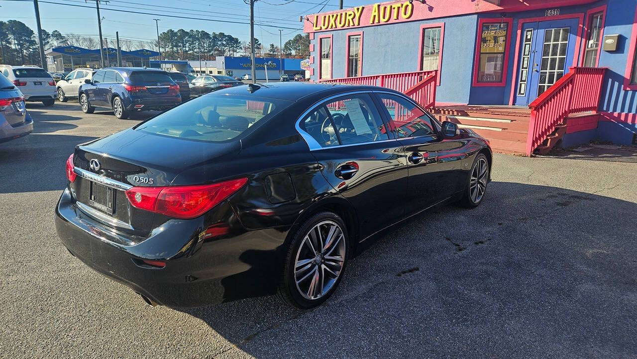 2014 INFINITI Q50 for sale at Luxury Auto Sales, Inc in Norfolk, VA