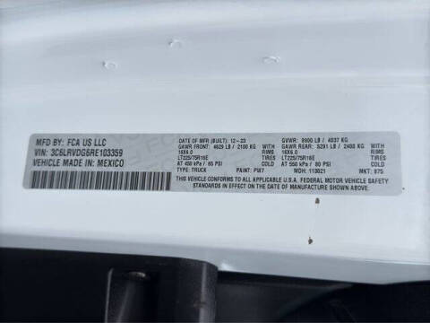 2024 RAM ProMaster