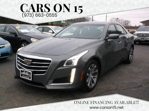 2016 Cadillac CTS for sale at Cars On 15 in Lake Hopatcong NJ