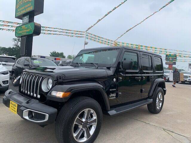2020 Jeep Wrangler Unlimited for sale at Pasadena Auto Planet in Houston TX