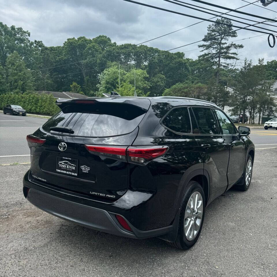 2021 Toyota Highlander for sale at Toms River Auto Sales in Lakewood, NJ