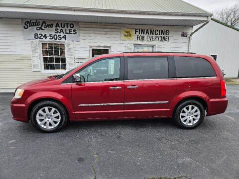 2012 Chrysler Town and Country for sale at STATE LINE AUTO SALES in New Church VA