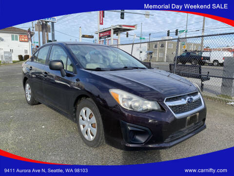 2012 Subaru Impreza for sale at CAR NIFTY in Seattle WA