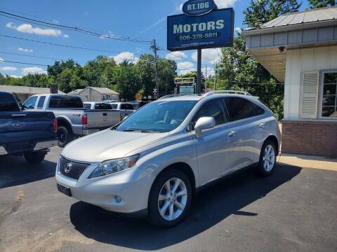 2012 Lexus RX 350 for sale at Route 106 Motors in East Bridgewater MA