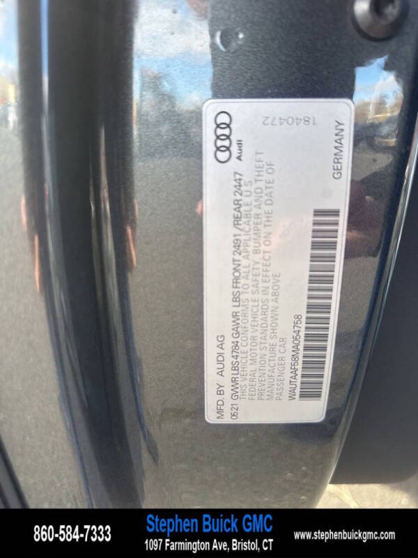 2021 Audi A5 quattro Premium Plus 45 TFSI