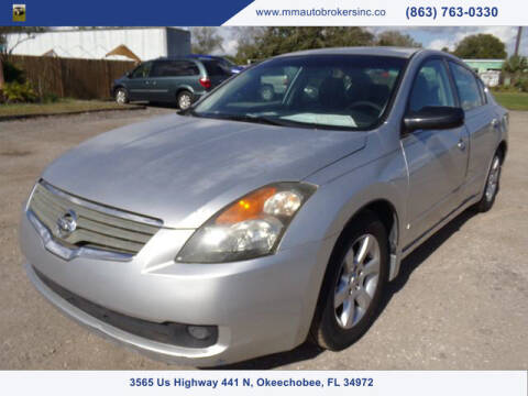 2009 Nissan Altima for sale at M & M AUTO BROKERS INC in Okeechobee FL