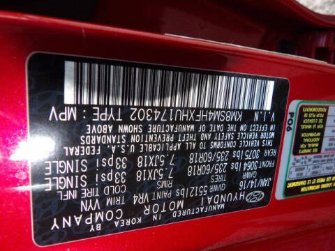 2017 Hyundai Santa Fe SE