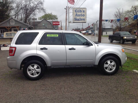 2012 Ford Escape for sale at GIB'S AUTO SALES in Tahlequah OK
