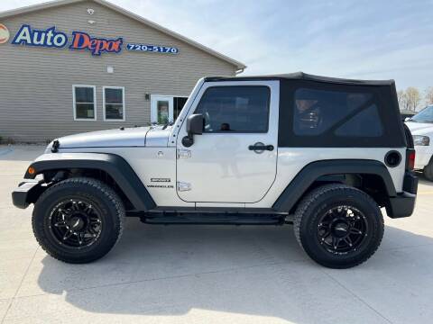 2013 Jeep Wrangler for sale at The Auto Depot in Mount Morris MI