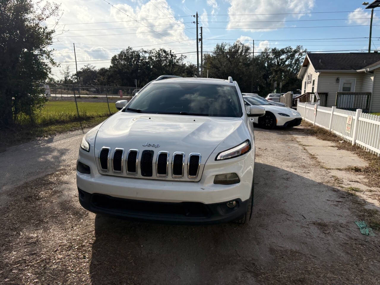 2016 Jeep Cherokee for sale at Hobgood Auto Sales in Land O Lakes, FL