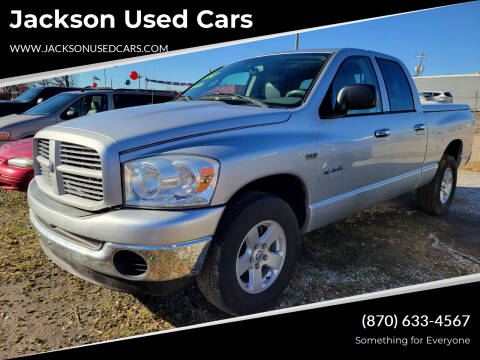 2008 Dodge Ram 1500 for sale at Jackson Used Cars in Forrest City AR