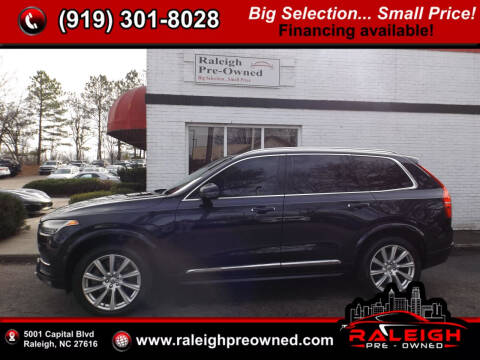 2016 Volvo XC90 for sale at Raleigh Pre-Owned in Raleigh NC