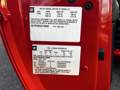 2002 Chevrolet Camaro Z28