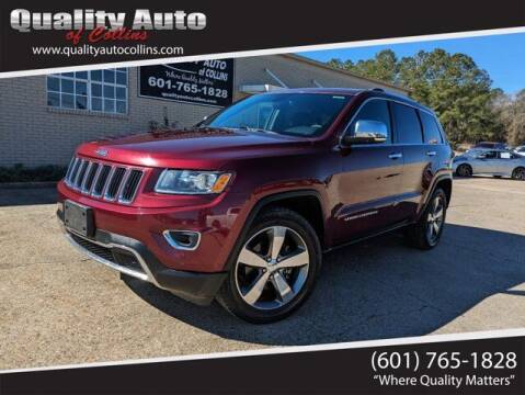 2016 Jeep Grand Cherokee for sale at Quality Auto of Collins in Collins MS