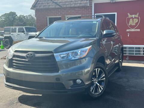 2016 Toyota Highlander for sale at AP Automotive in Cary NC