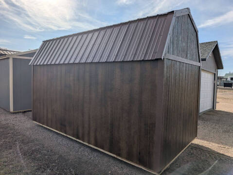 2025 8x16 Side Lofted Barn 605 Sheds