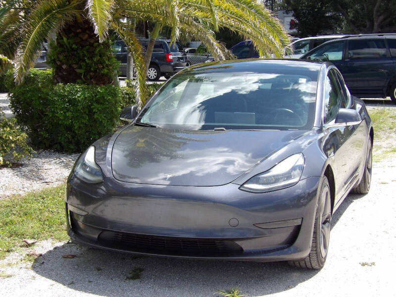 Used 2019 Tesla Model 3 Base with VIN 5YJ3E1EA2KF435578 for sale in Fort Myers, FL