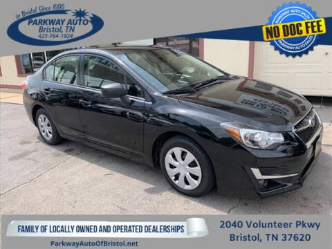 2016 Subaru Impreza for sale at PARKWAY AUTO SALES OF BRISTOL in Bristol TN