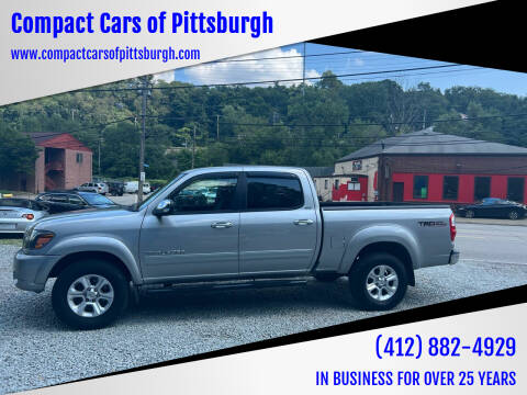 2005 Toyota Tundra for sale at Compact Cars of Pittsburgh in Pittsburgh PA