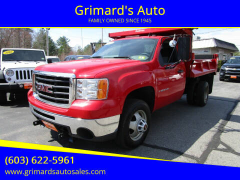 2009 GMC Sierra 3500HD CC for sale at Grimard's Auto in Hooksett NH