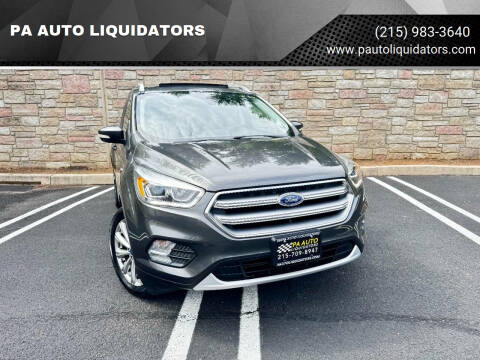 2017 Ford Escape for sale at PA AUTO LIQUIDATORS in Huntingdon Valley PA