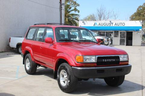 1992 Toyota Land Cruiser for sale at August Auto in El Cajon CA