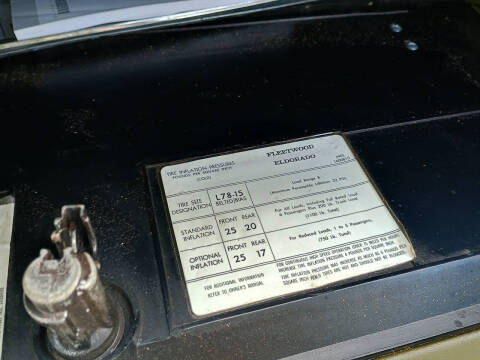 1972 Cadillac Eldorado