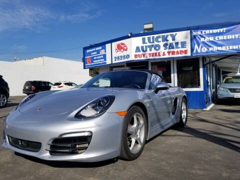 2015 Porsche Boxster for sale at Lucky Auto Sale in Hayward CA